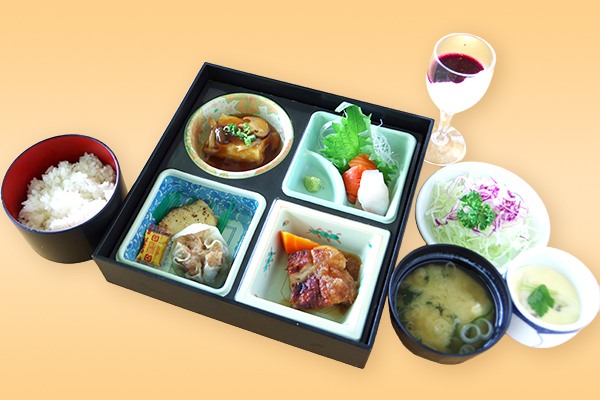 石神の丘 松花堂弁当